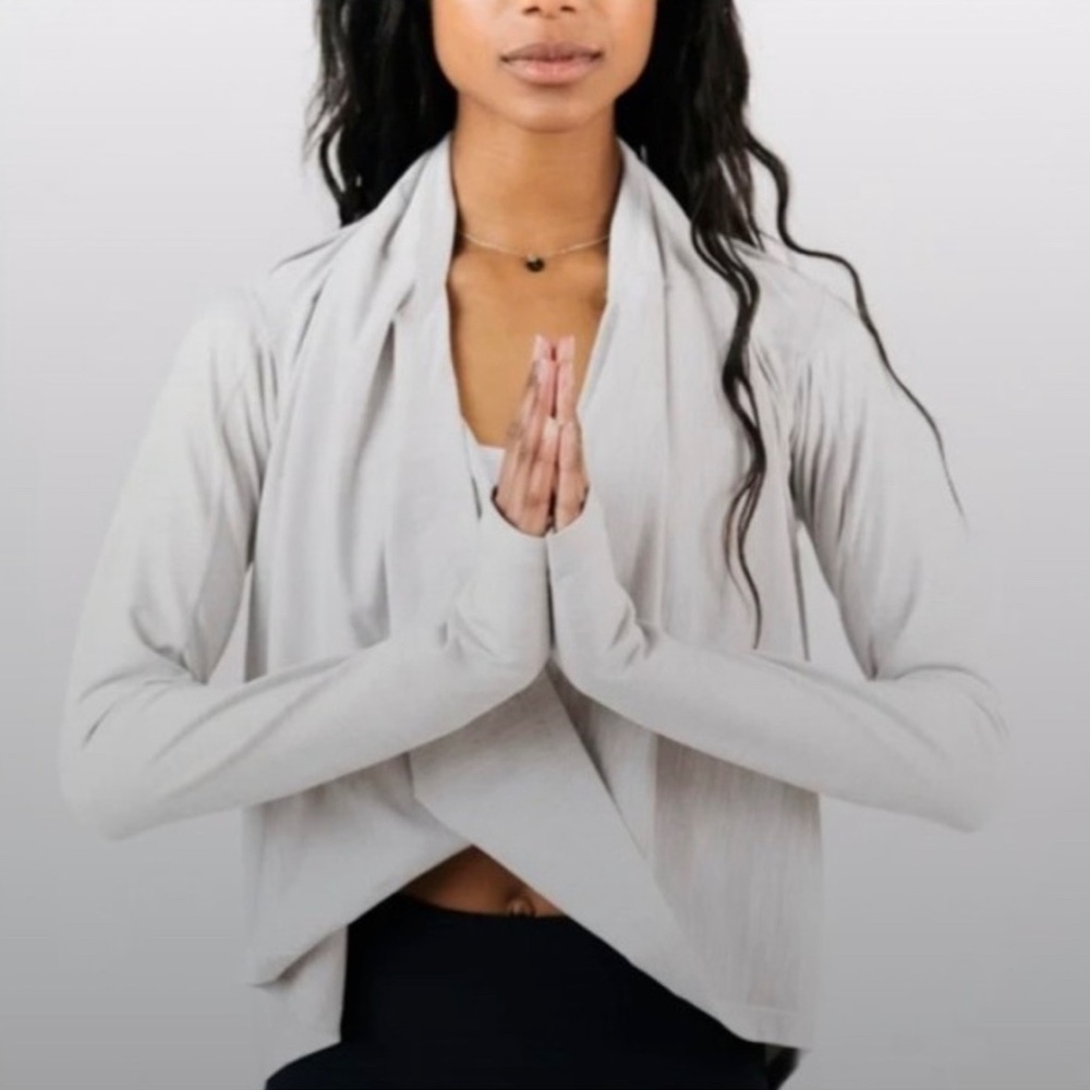 Zyia Active Haze Yoga Shawl Wrap